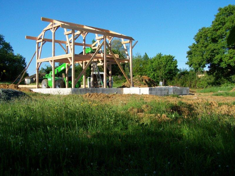 Maison paille à Beaussais (79)